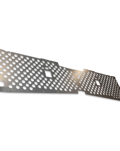 Sheet metal part. lo. tier 2400 Step V16 holes f/pipe48x28
